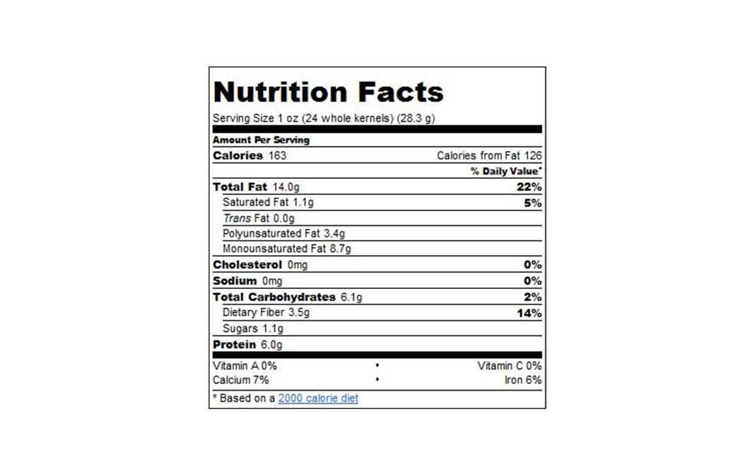 D'nature Fresh Roasted Salted Almonds    Pack  40 grams